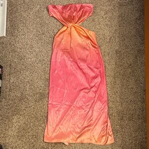 Sunset Strapless Dress